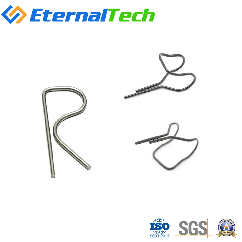 Custom Double Stainless Steel Metal Wire Spring Clip Forming Bending Springs