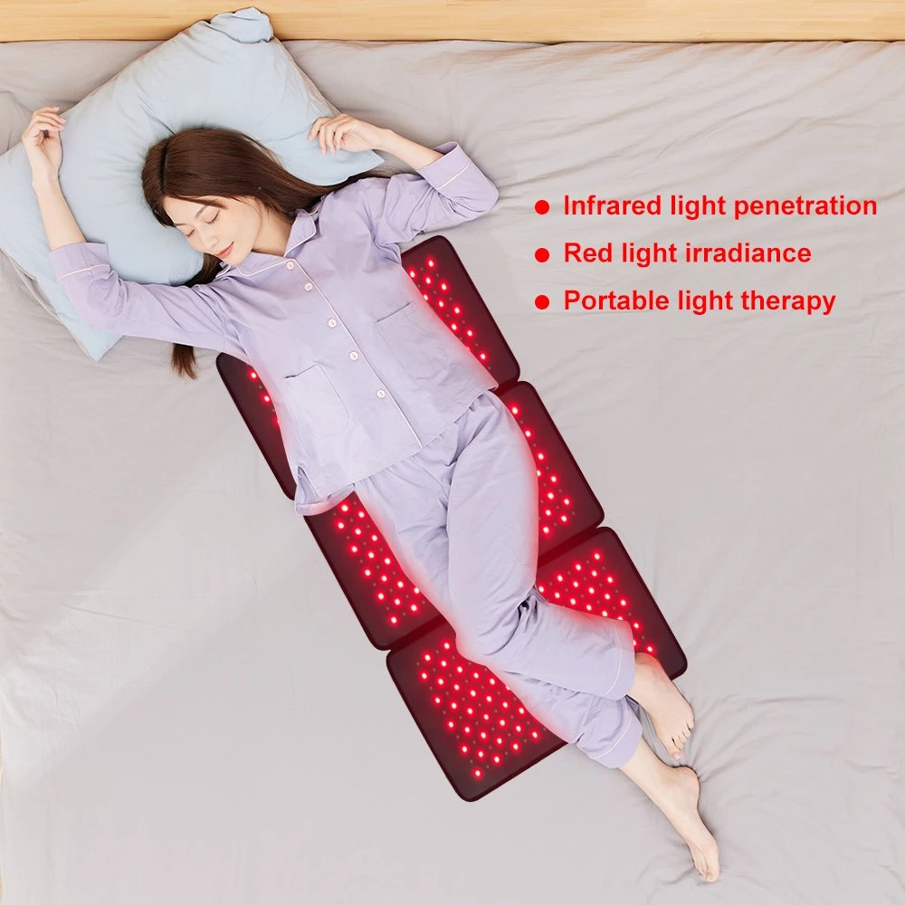 flexible Phototherapy LED Light Therapy Pad Suyzeko 635nm 660nm 850nm Light Therapy Pad for Weight Loss