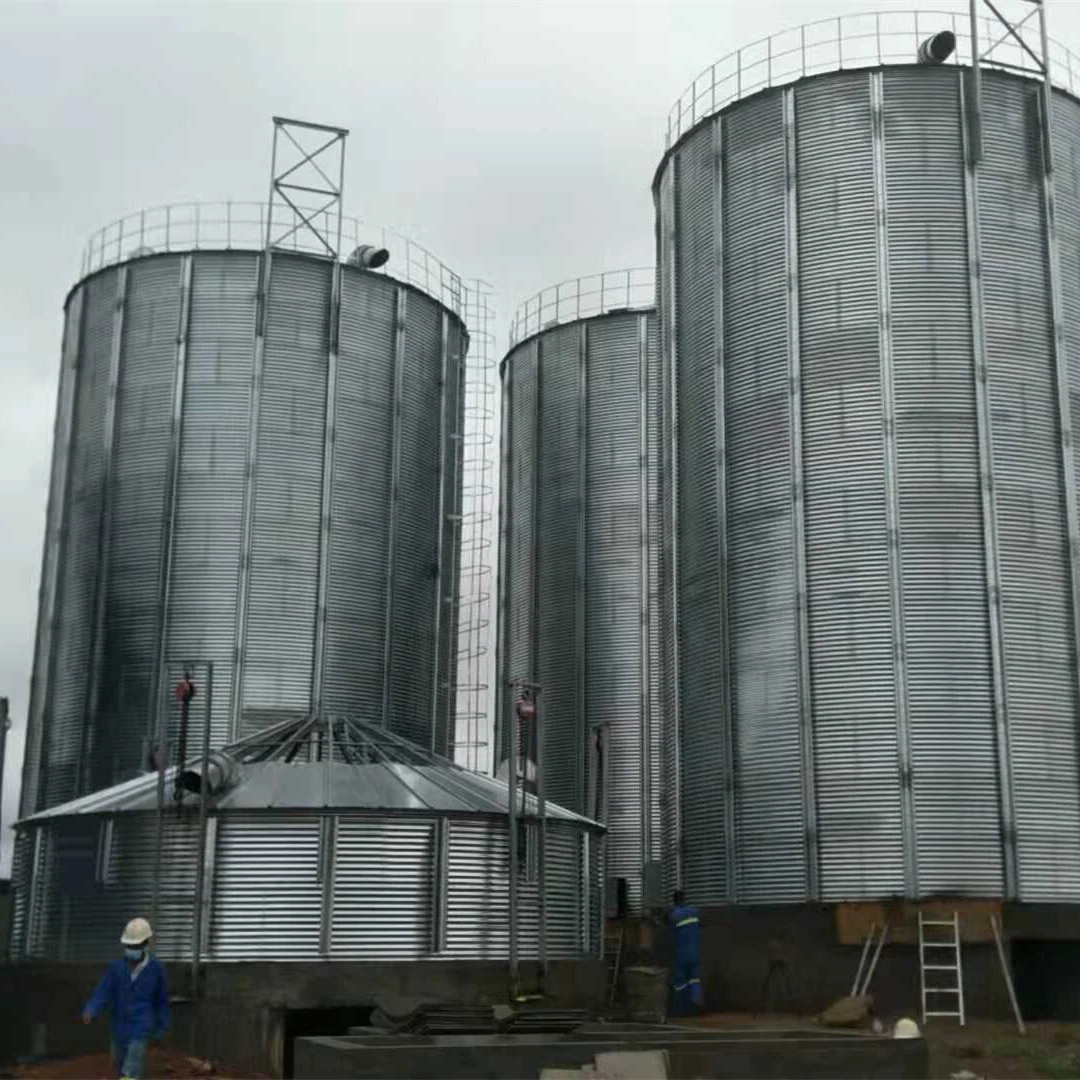 Grain Storage Wheat/ Maize Galvanized Sheet Silo