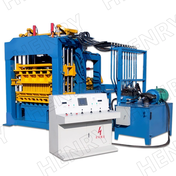 High quality/High cost performance  Qt4-15 Concrete Paving Making Machine in India