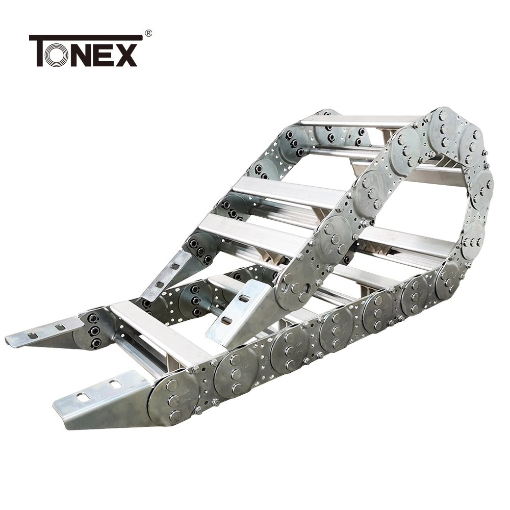 Chinese Factory E-Chain Cable Carrier CNC Galvanized Cable Chain Steel Cable Drag Chain for CNC Machine