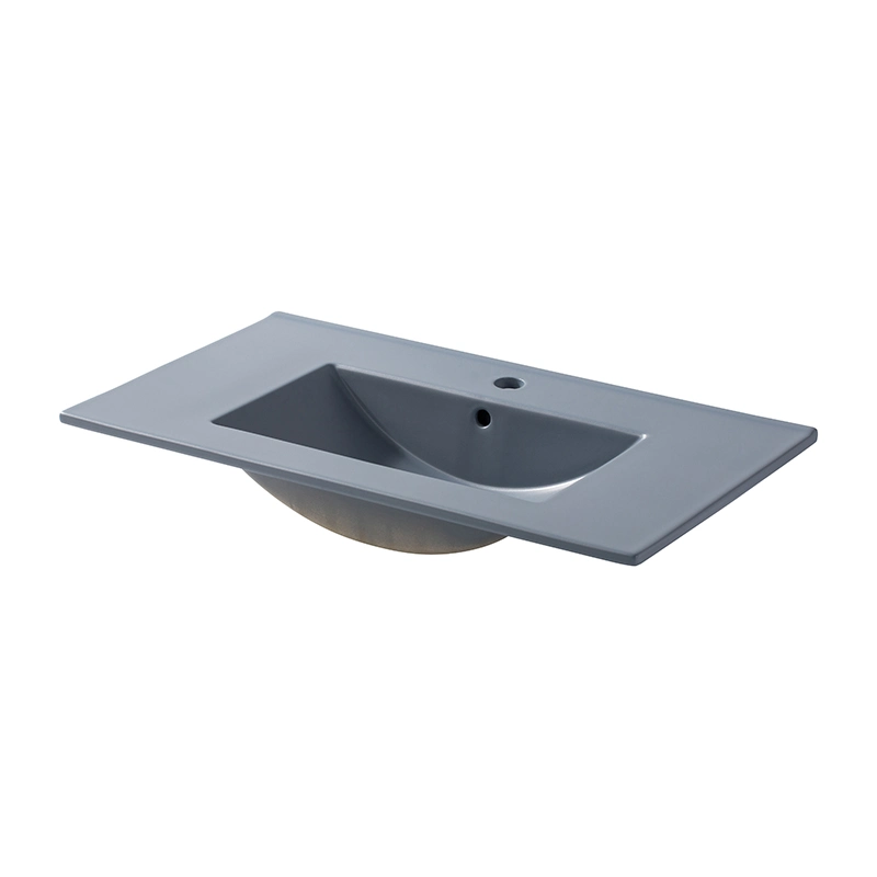 Chinese Wholesale/Supplier Single Ceramic Cabinet Sink Over Counter Color Wash Basin