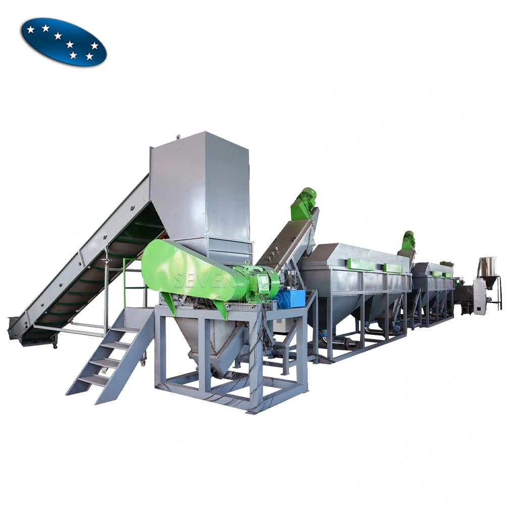 Plastic Agriculture Film Washing Machine / PP Bags PE Tanks Crushing Drying Line