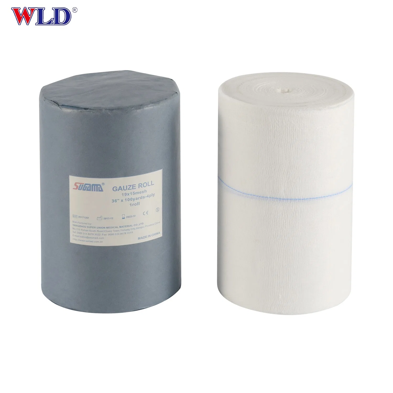 Disposable Absorbent Cotton Gauze Roll