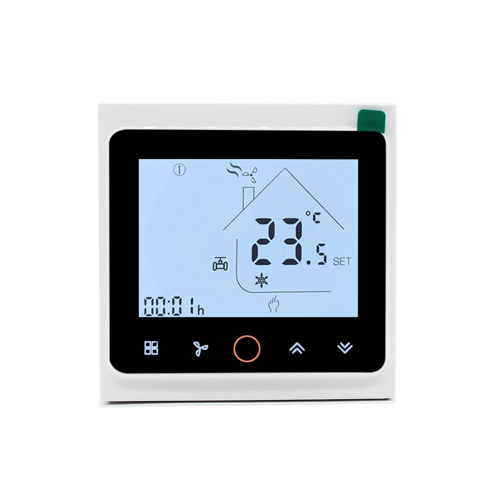 Hotel Room System Control with Modbus 2 Pipe Fan Coil Temperature Controller Thermostat