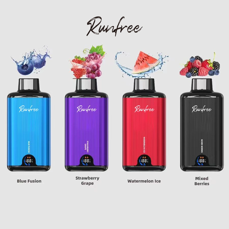 Venta al por mayor Runfree 15000 Puffs Dispositivo desechable Pipe Mesh Coil Health Brands Vape Under Near Me