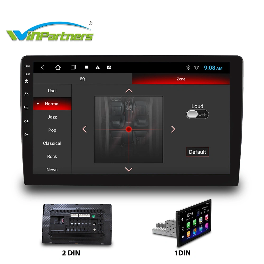 10" Android 2DIN coche Multimedia MP5 Reproductor coche Raio coche Sistema Audio Multimedia