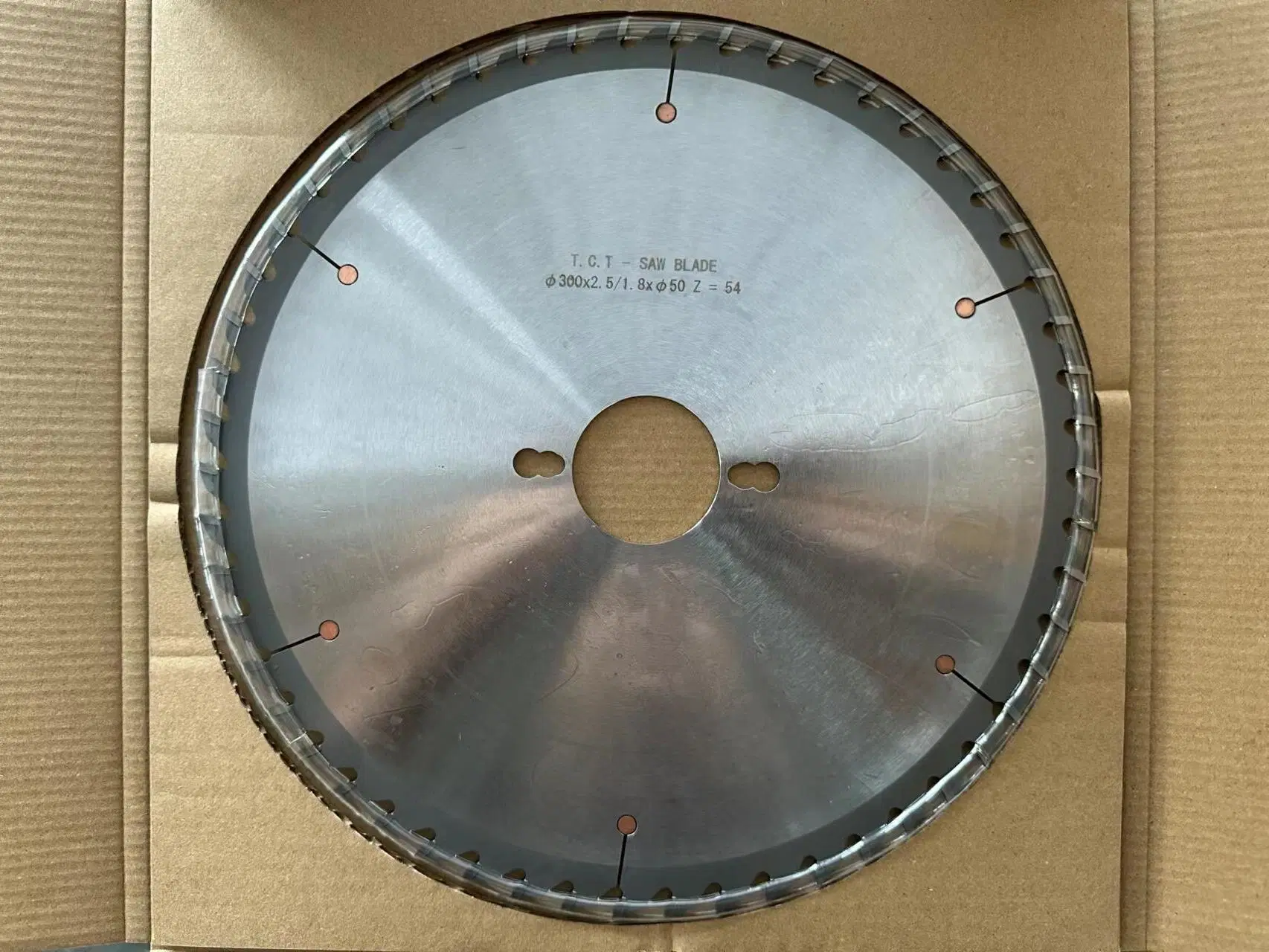 Tct Hoja de sierra circular de acero de aleación de hoja de sierra de la máquina