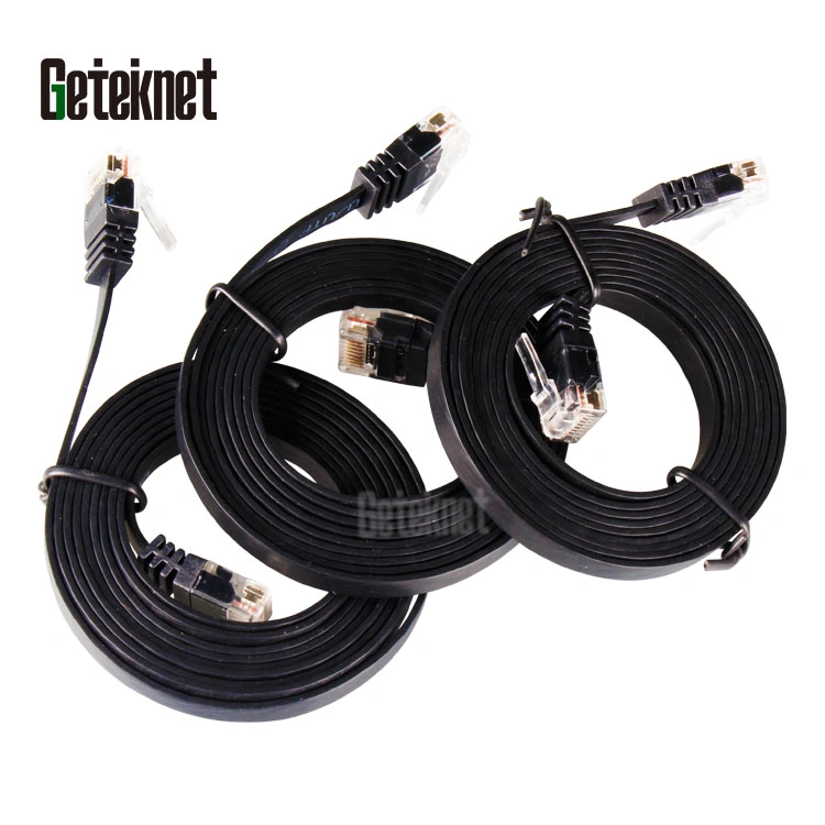 Gcabling Computer Use RJ45 Connector PVC Jacket Copper Wire CAT6 CAT6 UTP Indoor Network Cable Patch Cord