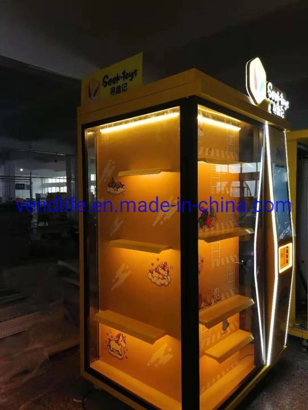 Extremely Beautiful Vending Machine with Lighting with Gift /Toy Elevator 3D Vending Machine for Pop Mart Machine