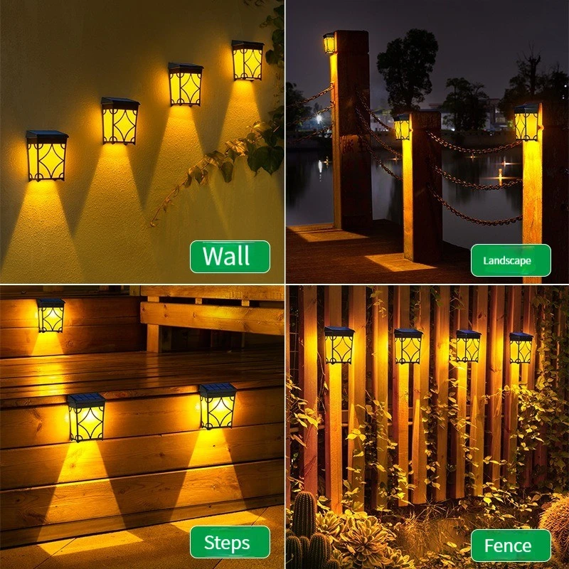 Garden Outdoor Decoration Solar Lighting Decorative Wall Lights Integrated Other Solar Lights