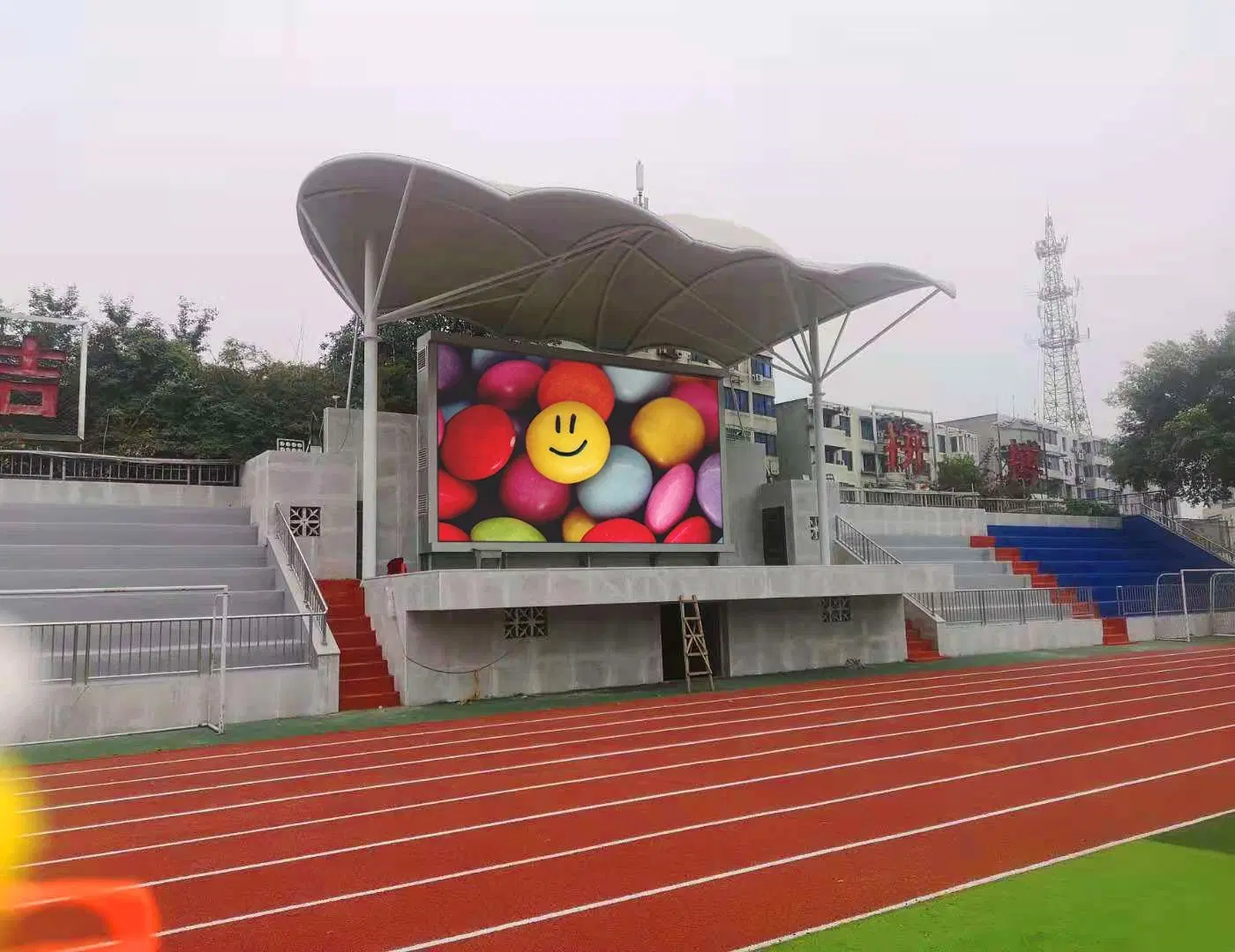 Stade sportif périmètre mur vidéo de plein air du panneau de la publicité de bannière de l'écran carte P6 6mm P10 Affichage LED de la Cour de football