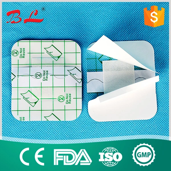 Surgical Transparent Wound Dressing Bandage, Medical PU Wound Dressing Pad