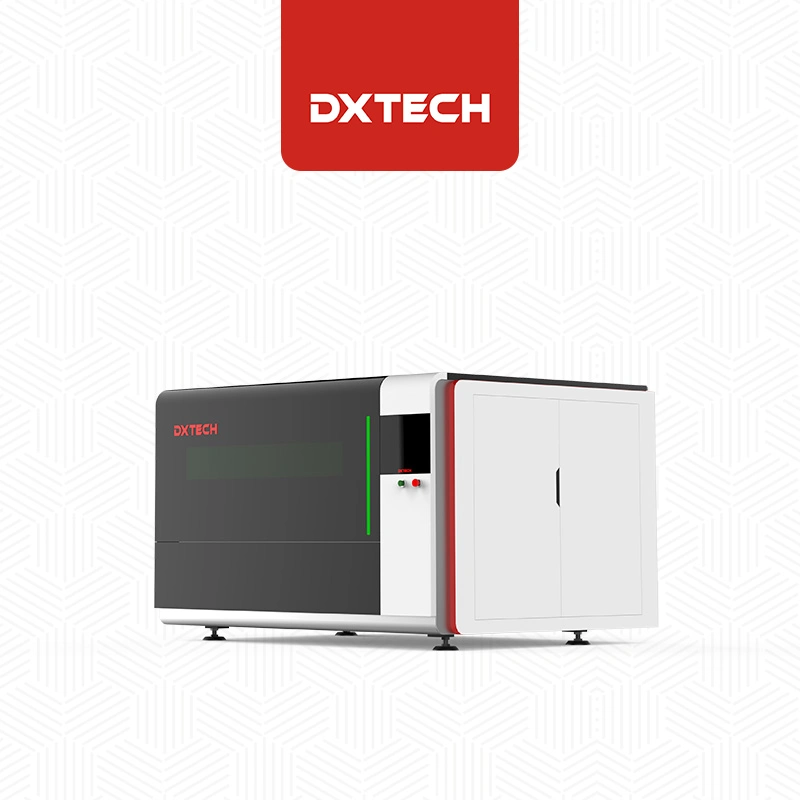 Dxtech 1000W 2kw 3kw Small Machine Size CNC Stainless Steel Iron Aluminum Sheet Metal High Precision Laser Cutting Machine