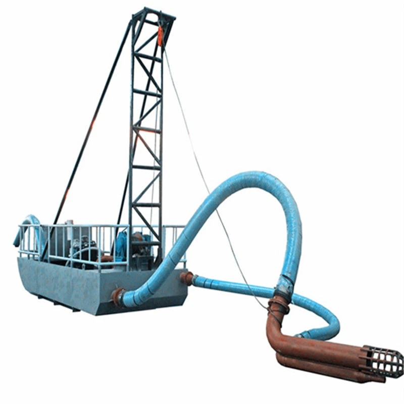 10inch Sand Mining Dredge Small Suction Dredge Boat for Sale