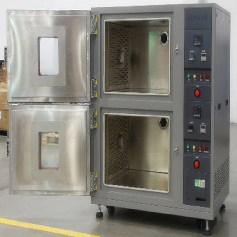 Double Layer Lab Drying Oven Electric Vacuum Heat Chamber Vacuum Drying Oven