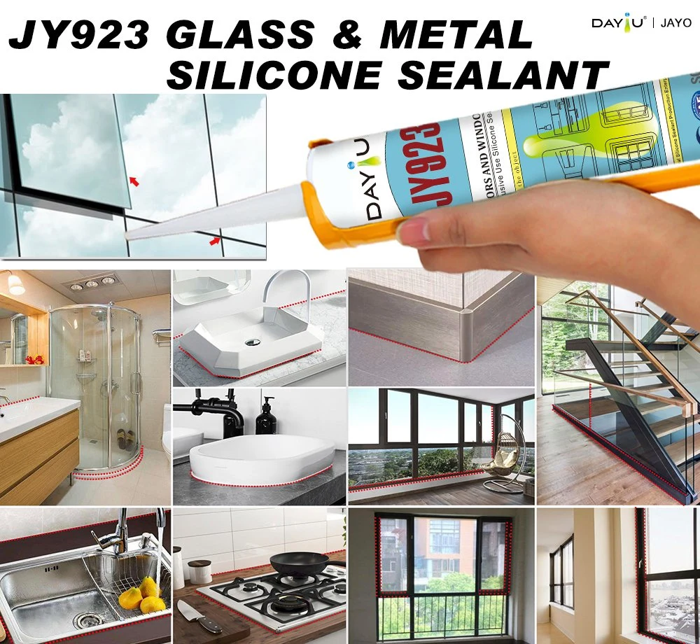 Advanced Jy923 Great Glass&Metal Silicone Sealant