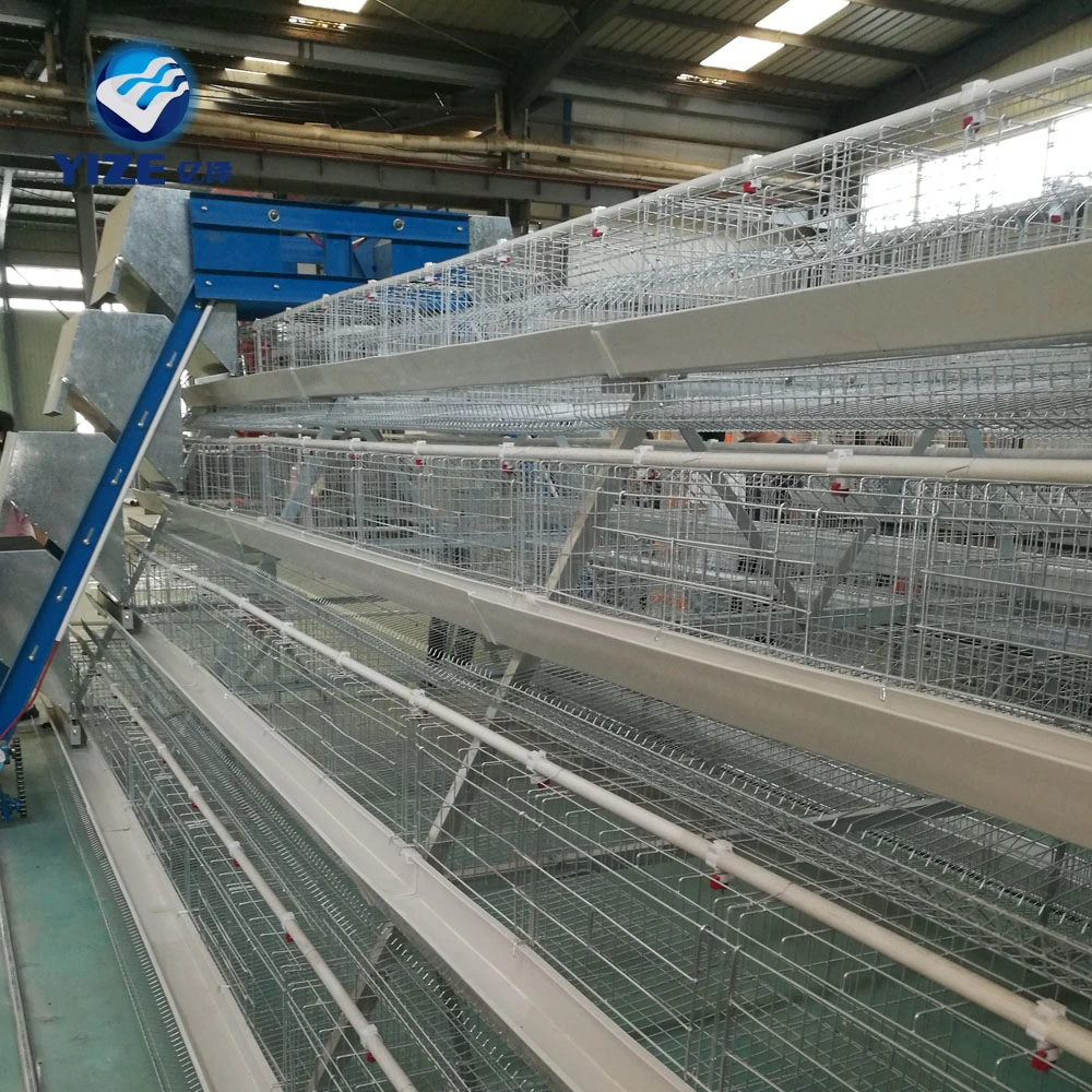 Poultry Chicken Layer Battery Cage System for Laying Hen Egg Chicken Cage