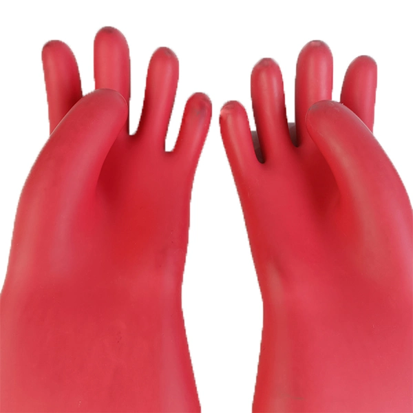 En60903 2.5kv Durable Latex Gloves Electrical-Insulating Gloves