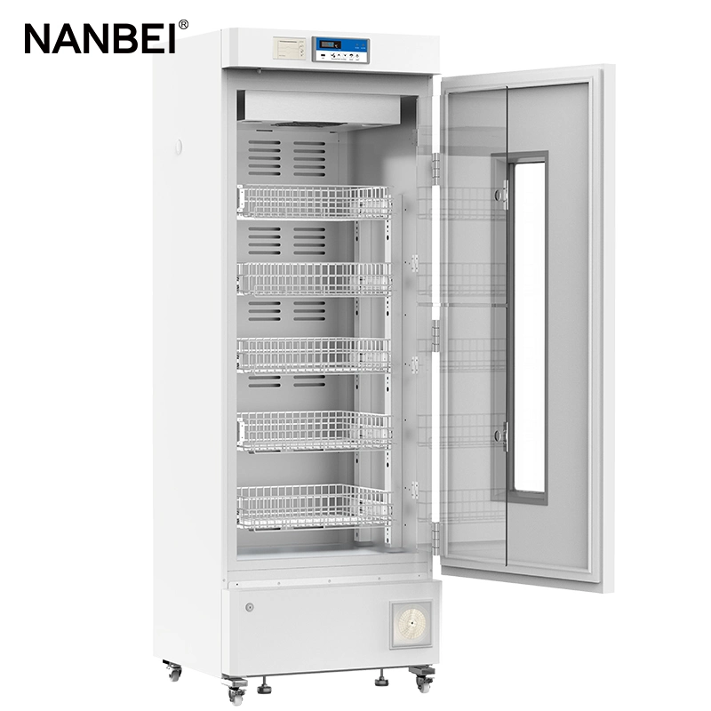 4 Degrees Celsius 630L Upright Medical Refrigerator for Blood