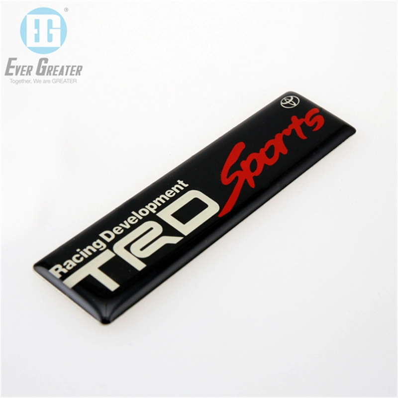 Customized Dome Epoxy Sticker with Logo and Type