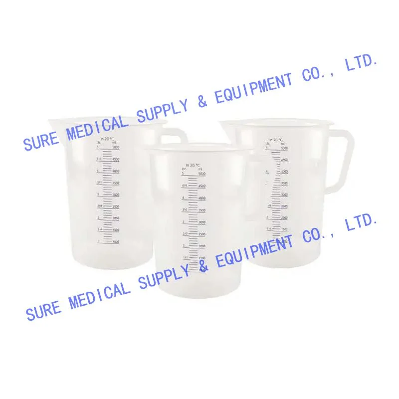 Customized Plastic Graduated Measuring Cup and Mixing Pitcher