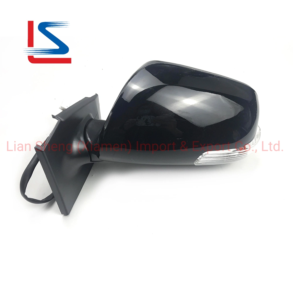 Auto Parts for Yaris 2009 Car Side Mirror Rearview Mirror Electric 7 Lines Power Fold with Lamp