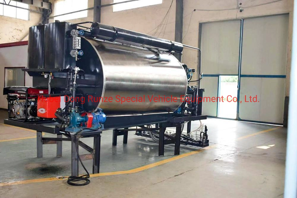 Asphalt Tank SKD for Asphalt Spray Truck (Asphalt Distributor Truck Body Part 4000L, 6000L, 8000L, 10000L Bitumen Distributor Tank)