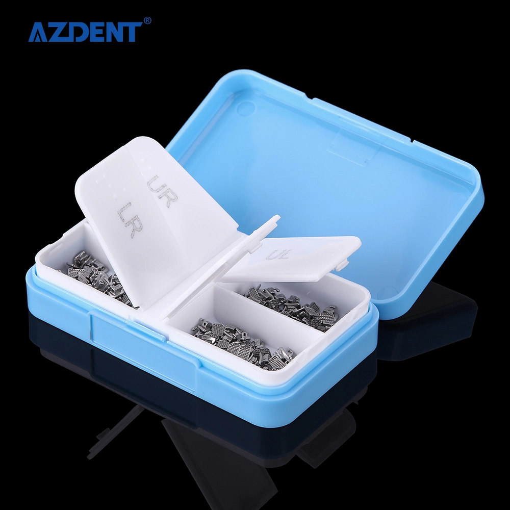 Hot Sale Azdent Monoblock Dental 2ND Non Convertible Orthodontic Roth/Mbt 022 Buccal Tube Marked