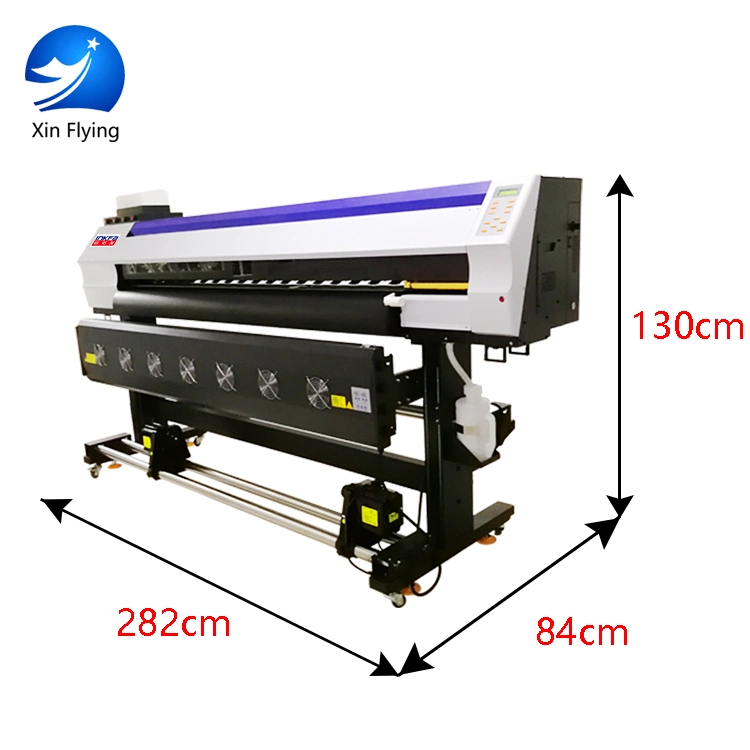 China Manufacture Large Format Roll to Roll Digital Fabric Sublimation Textile Printer Double Heads