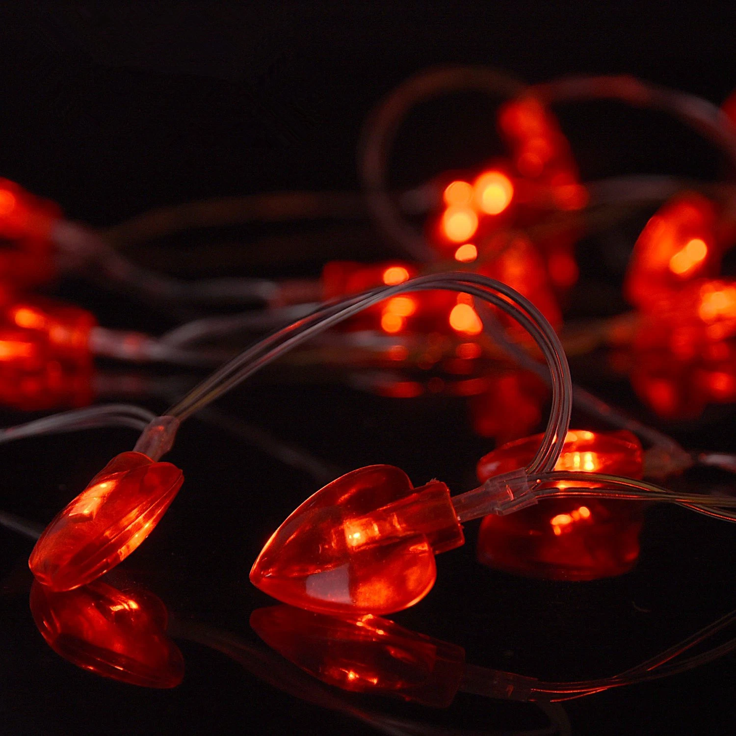 Party Dekorationen Valentinstag Licht 20LEDs Herz geformt String Licht