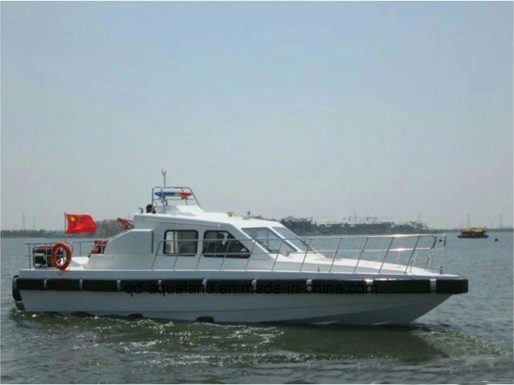 Aqualand 41feet 12.50m Fiberglass or Aluminum Pilot Patrol Military Rescue Aluminium Motor Boat (410PT)