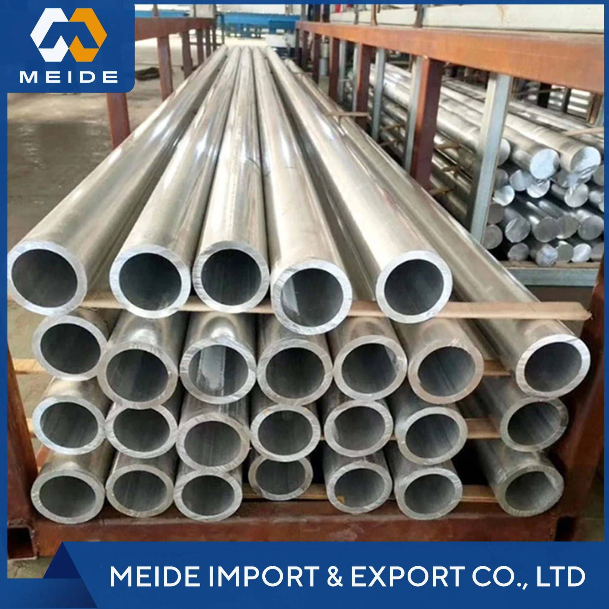 High Quality Seamless Hollow Aluminum Pipe Aluminum Alloy Tube 2026 2036 2040 2050 2055 2060 2195 2196 2297 2099 6061 T3 Aluminum Round Tube for Auto Parts