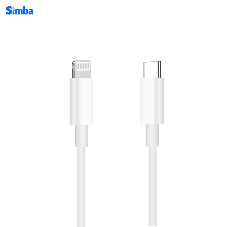 Factory Wholesale/Supplier Data Cable 3A Fast Charging for Apple Phone C Tolighting Mobile Phone Charging Cable 1.2m