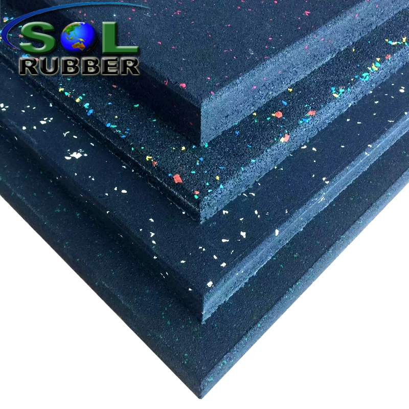 15% rojo EPDM superficie Gymnasia Suelo alfombrilla de goma