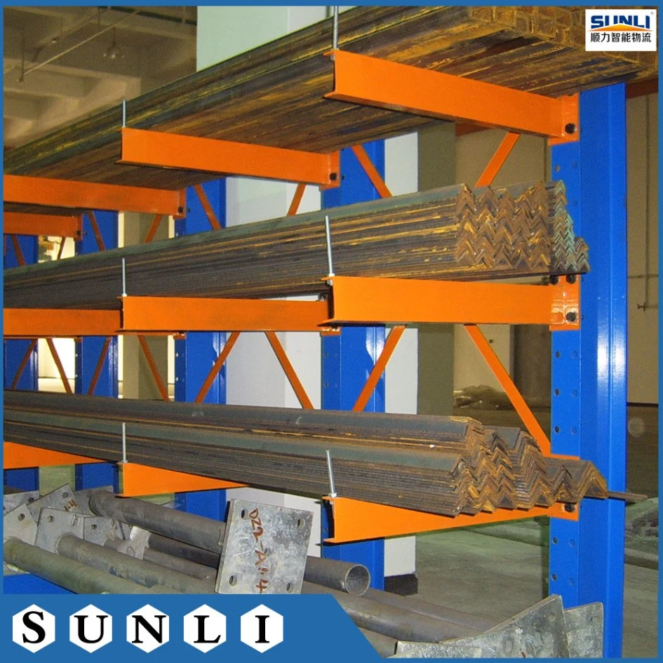 500kg Powder Coated Indutrial Storage Heavy Duty Cantilever Rack