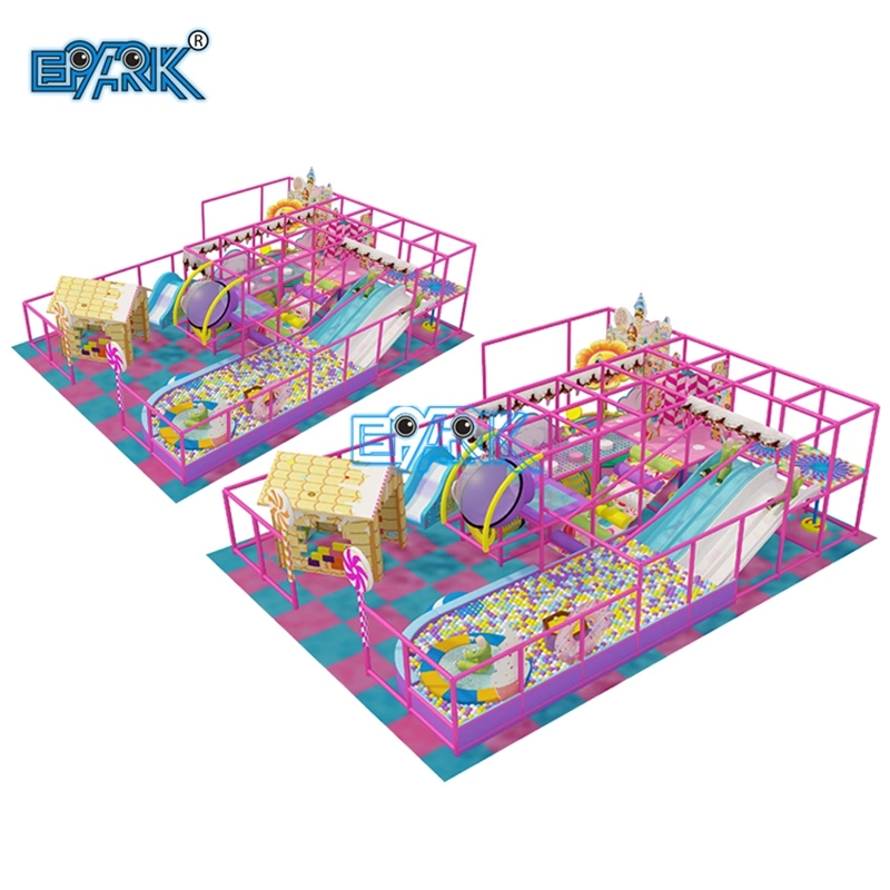 1000sqm Kids Indoor Soft Play Ground Children Indoor Soft Contained Playground Equipment Big Slide