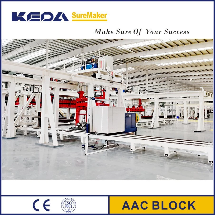 Keda machine à fabriquer des blocs de béton Léger, AAC automatique de ligne de production