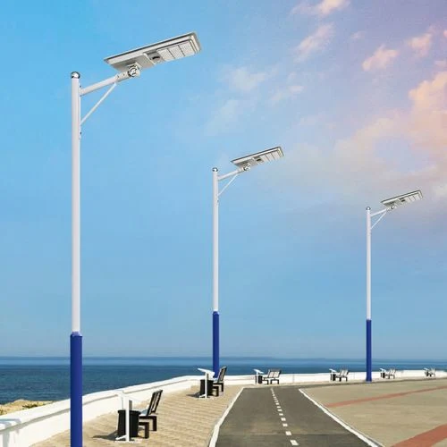 6m7m8m9m10m12m 5 Jahre Garantie LED Outdoor Solar Wind Street Light Hybrid Solar Wind Power Solar Street Light mit Vertikal Horizontal Windenergieanlage