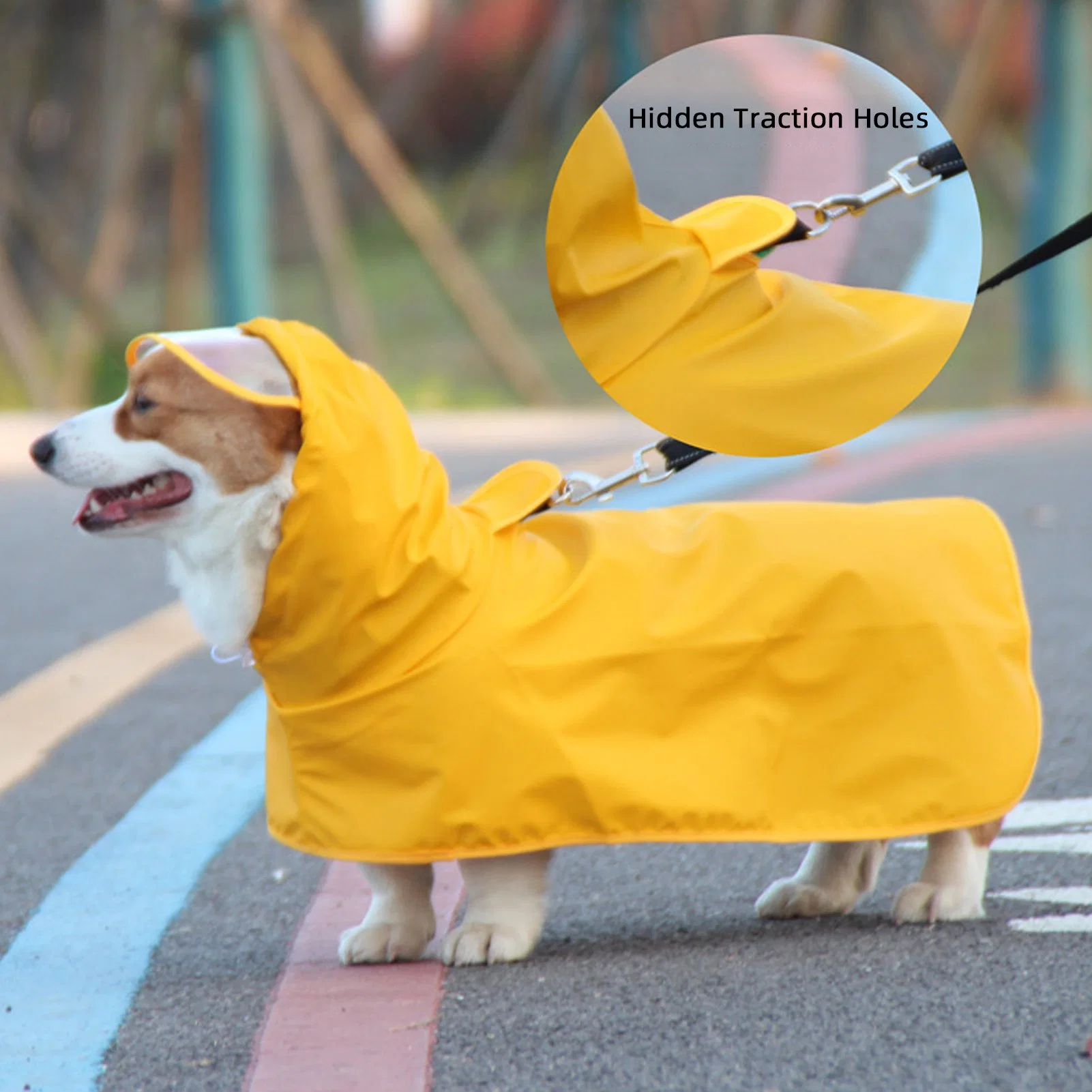 Waterproof Dog Raincoat Pet Rain Clothes