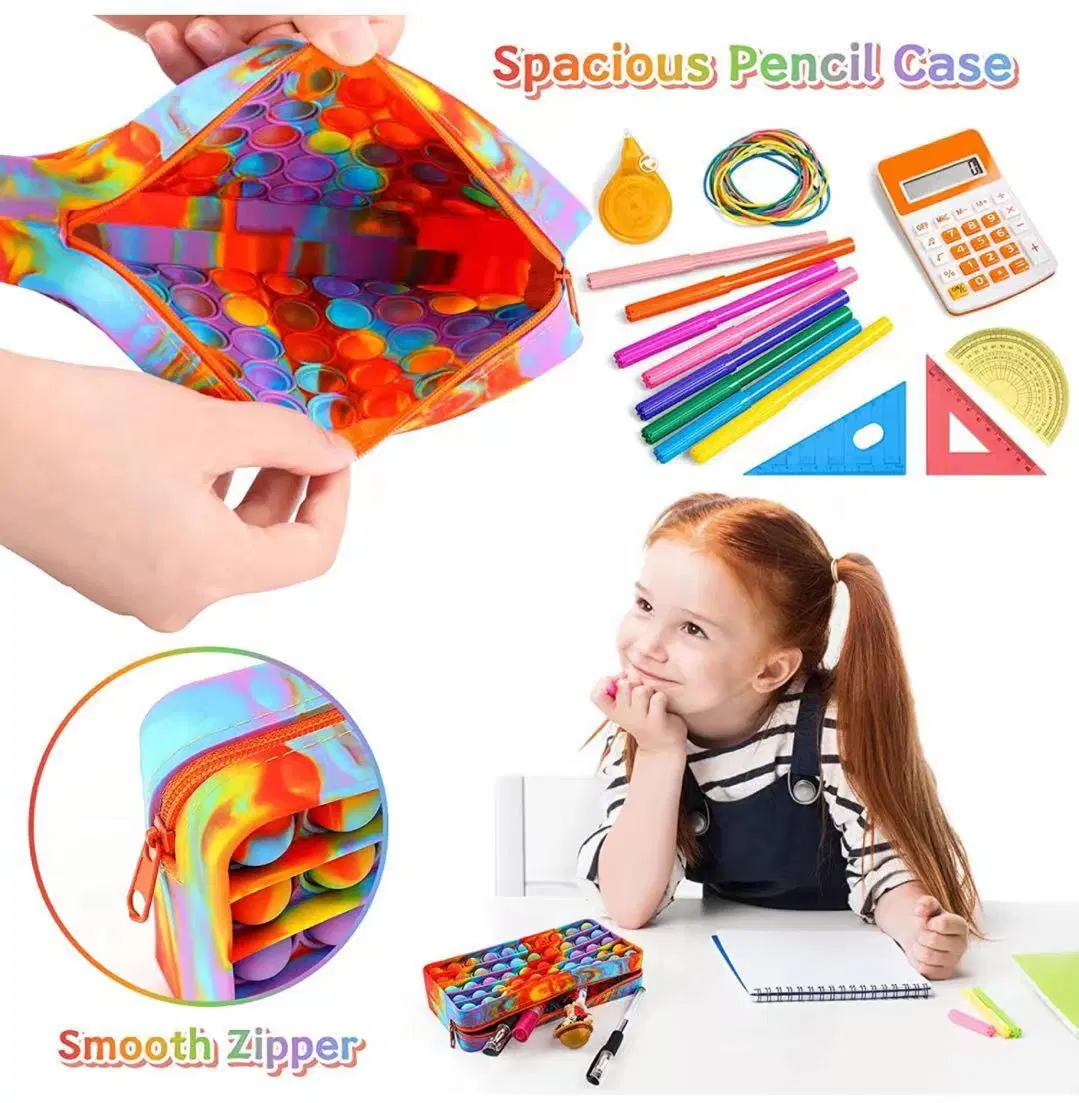 2023 Simple Pencil Case Press Bubble Sensory Mini Coin Purse