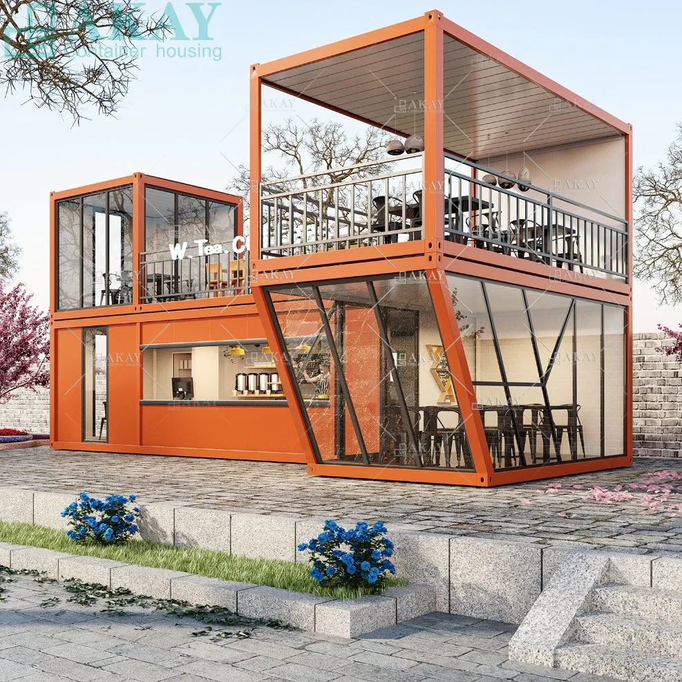 Low Cost and Fast Assembly Prefab Modular Prefabricated Container House Villa