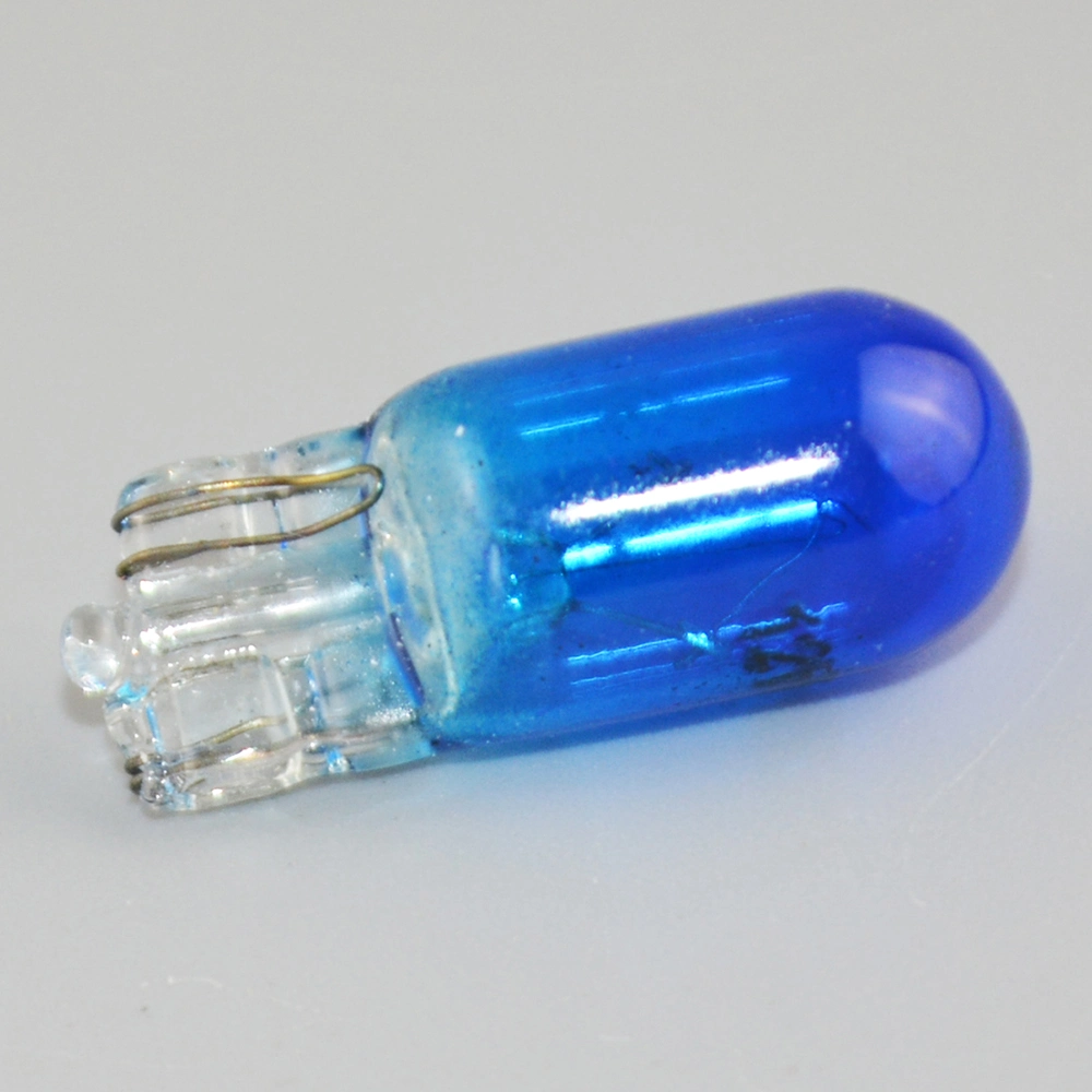 Blaue Automobil-Instrument Light Bulb T10 Auto-Signal-Licht Lampe W5W 194 12V 5W Halogenlampen Lesetür Halogen Licht