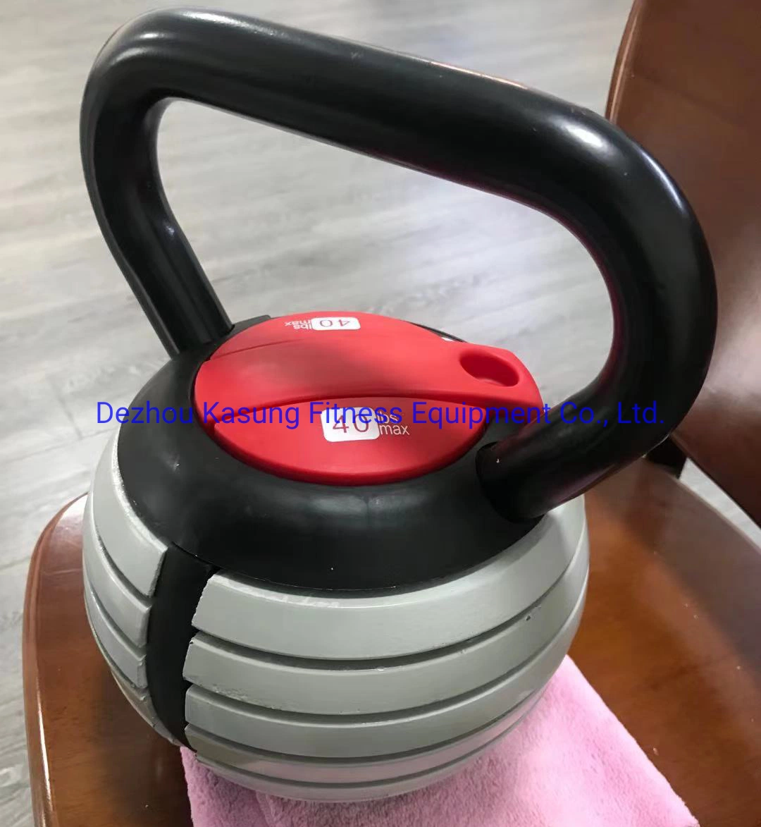 Professional Kettlebell réglable avec 20lb de poids