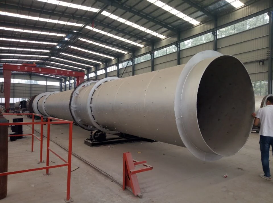 ISO Sawdust Rotary Drum Dryer / Wood Chips Rotary Dryer / Small Drum Dryer