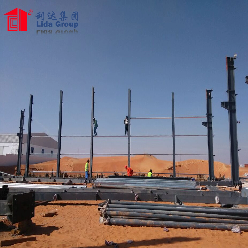 Light Steel Space Frame Machinery Warehouse