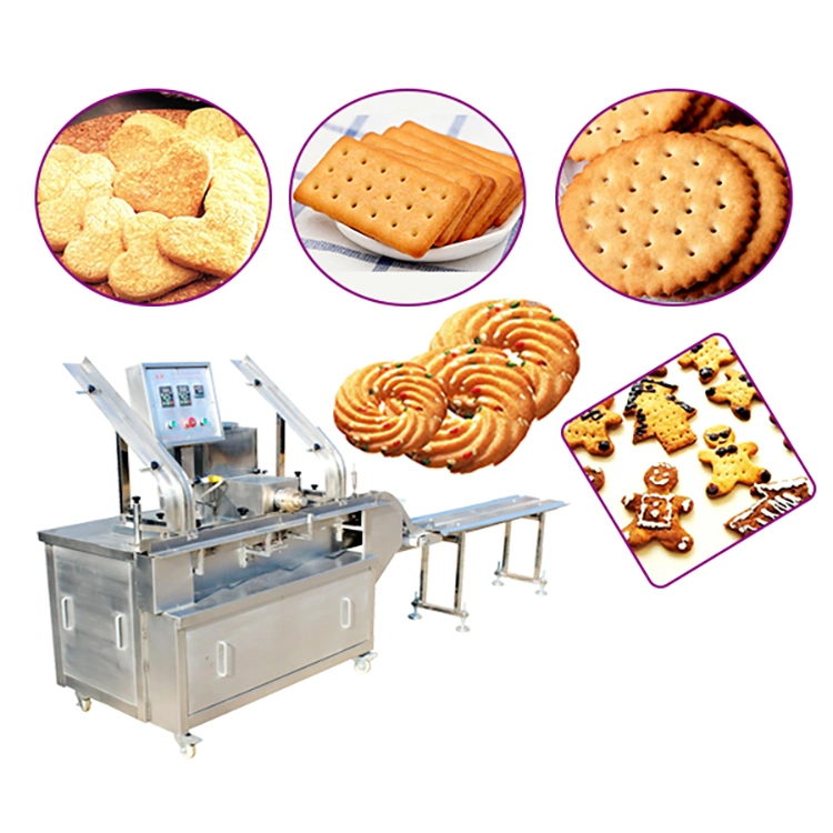 Suministro de la fábrica de galletas galletas de fabricación de máquinas de hacer la galleta de la línea de producción de la línea de procesamiento de decisiones