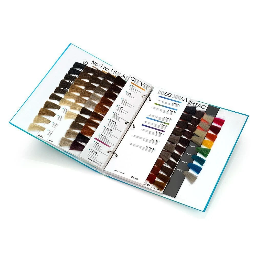 Private Label Factory Light Ash Brown Hair Dye Hair Color Chart