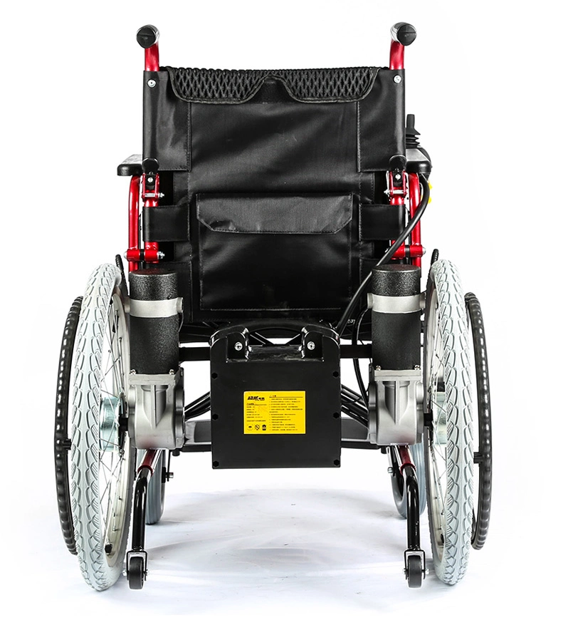 Active in Door Powder Coating Steel Electric Wheelchair for Selling