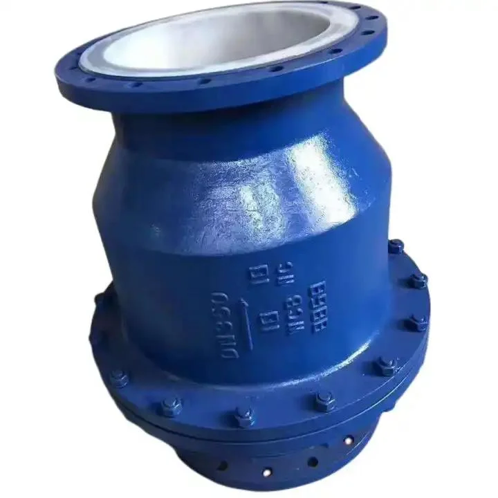 Cast Steel Corrosion-Resistant PTFE One-Way Swing Check Valve Fluorine Flange Check Valve